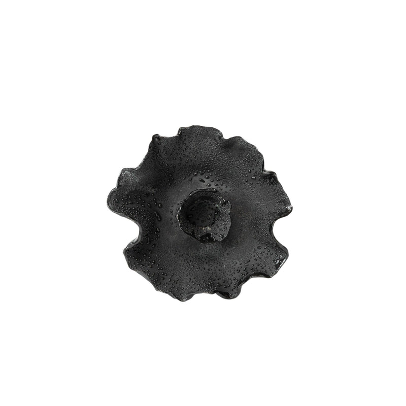 Ruffle Candle Bowl | Black Lichen Candles & Incense 