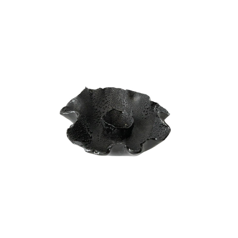 Ruffle Candle Bowl | Black Lichen Candles & Incense 