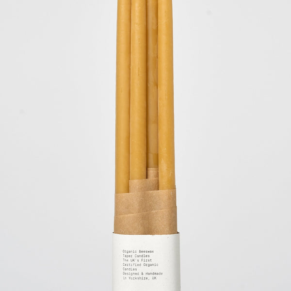 Slim 16" Taper Candles | Natural Beeswax Candles & Incense 