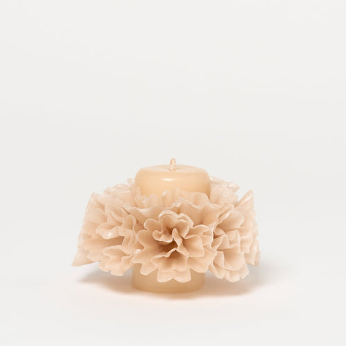 Small Skirted Candle | Cappuccino Candles & Incense 