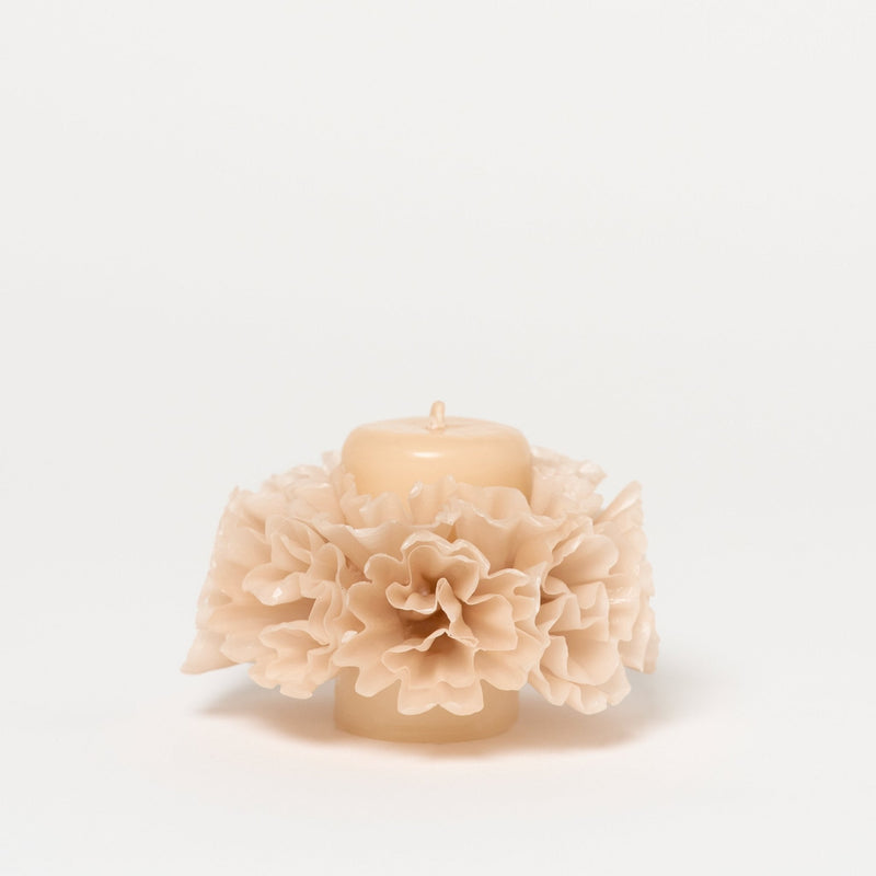 Small Skirted Candle | Cappuccino Candles & Incense 