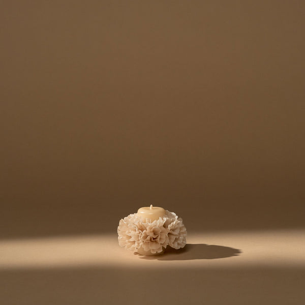 Small Skirted Candle | Cappuccino Candles & Incense 