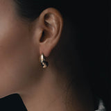 Split Bean Earrings Earring Gold Plated 