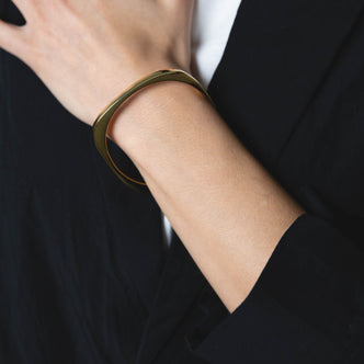 Squared Bangle | Thick Jewelry 