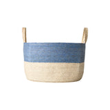 Squared Blue Basket Baskets 