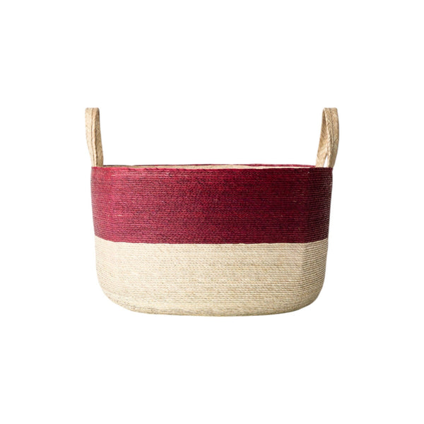 Squared Red Basket Baskets 