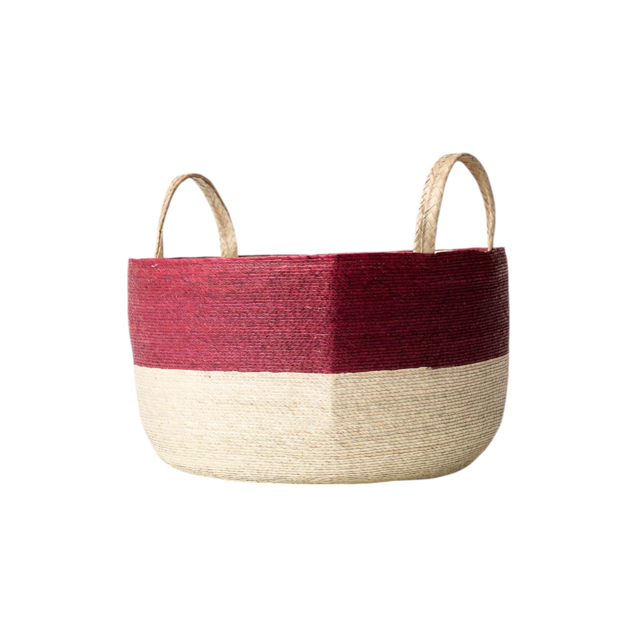 Squared Red Basket Baskets 