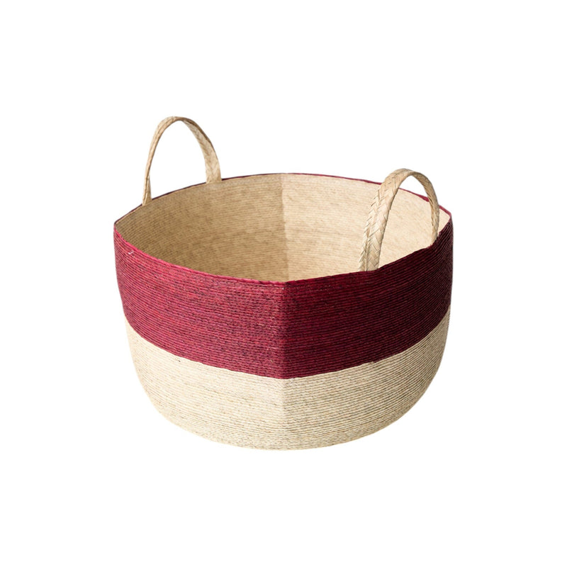 Squared Red Basket Baskets 