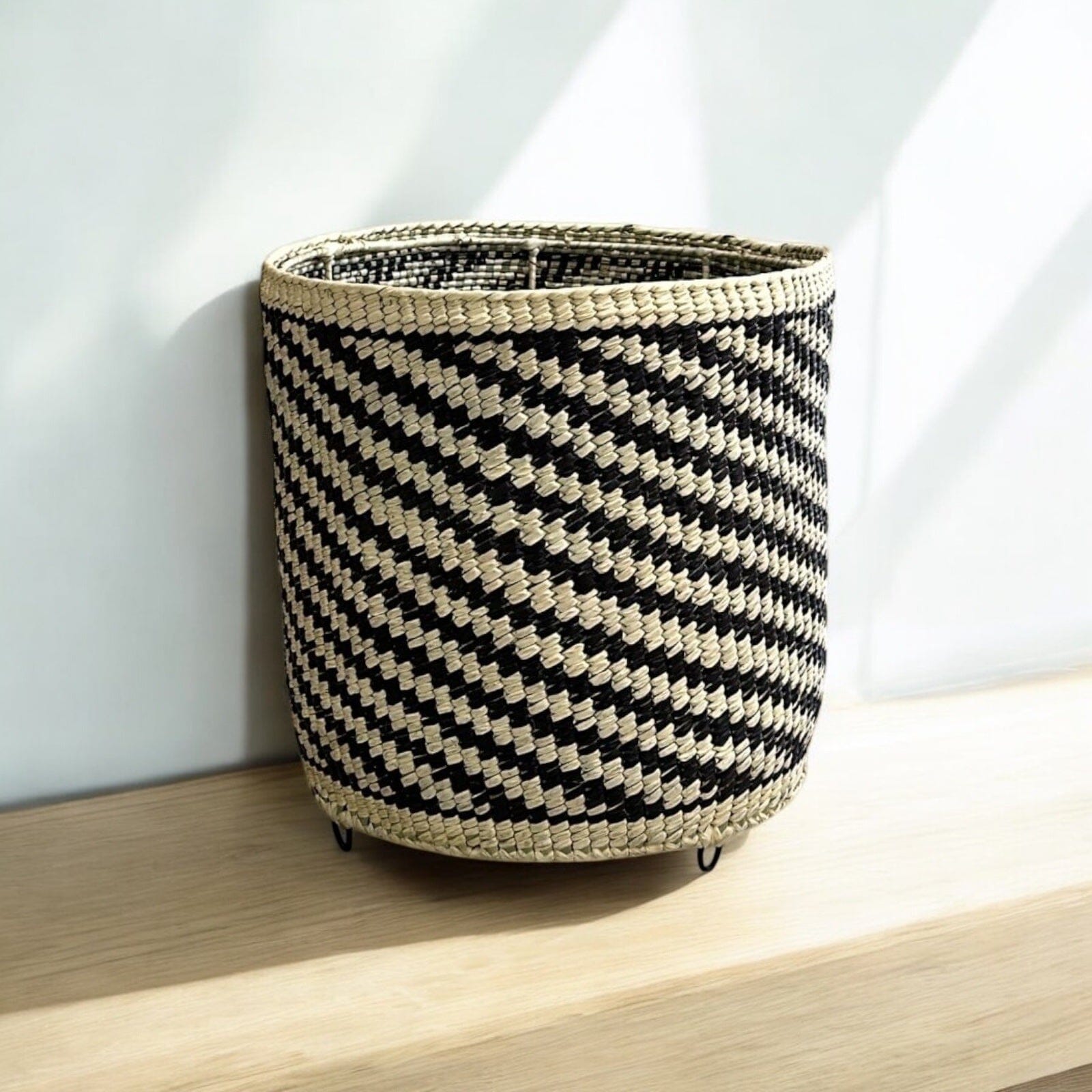 Striped Planter Baskets Baskets 