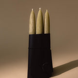 Taper Candle Set of 3 | Lavender Green Candles 