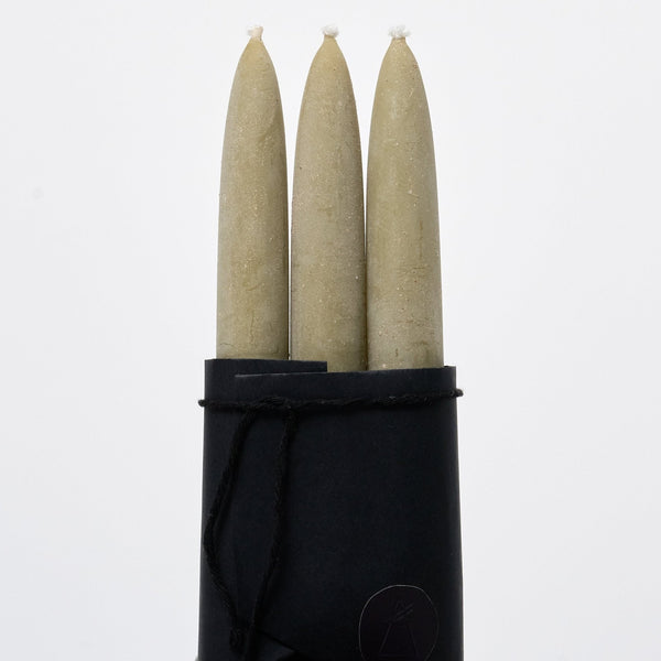 Taper Candle Set of 3 | Lavender Green Candles 