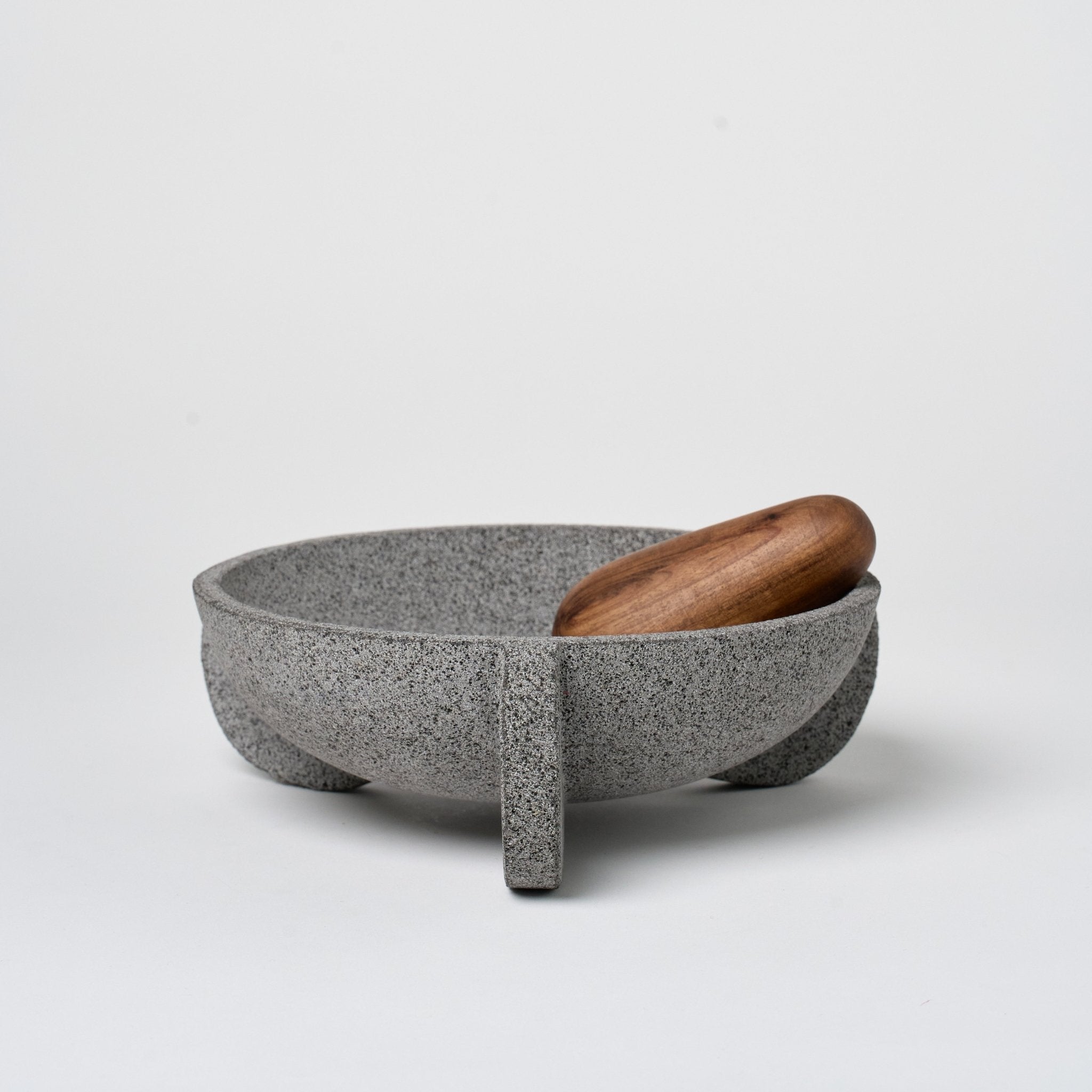 Tecali Mortar and Pestle_Ayres_201-71-0381-156-Volcanic Stone-O/S | Obakki