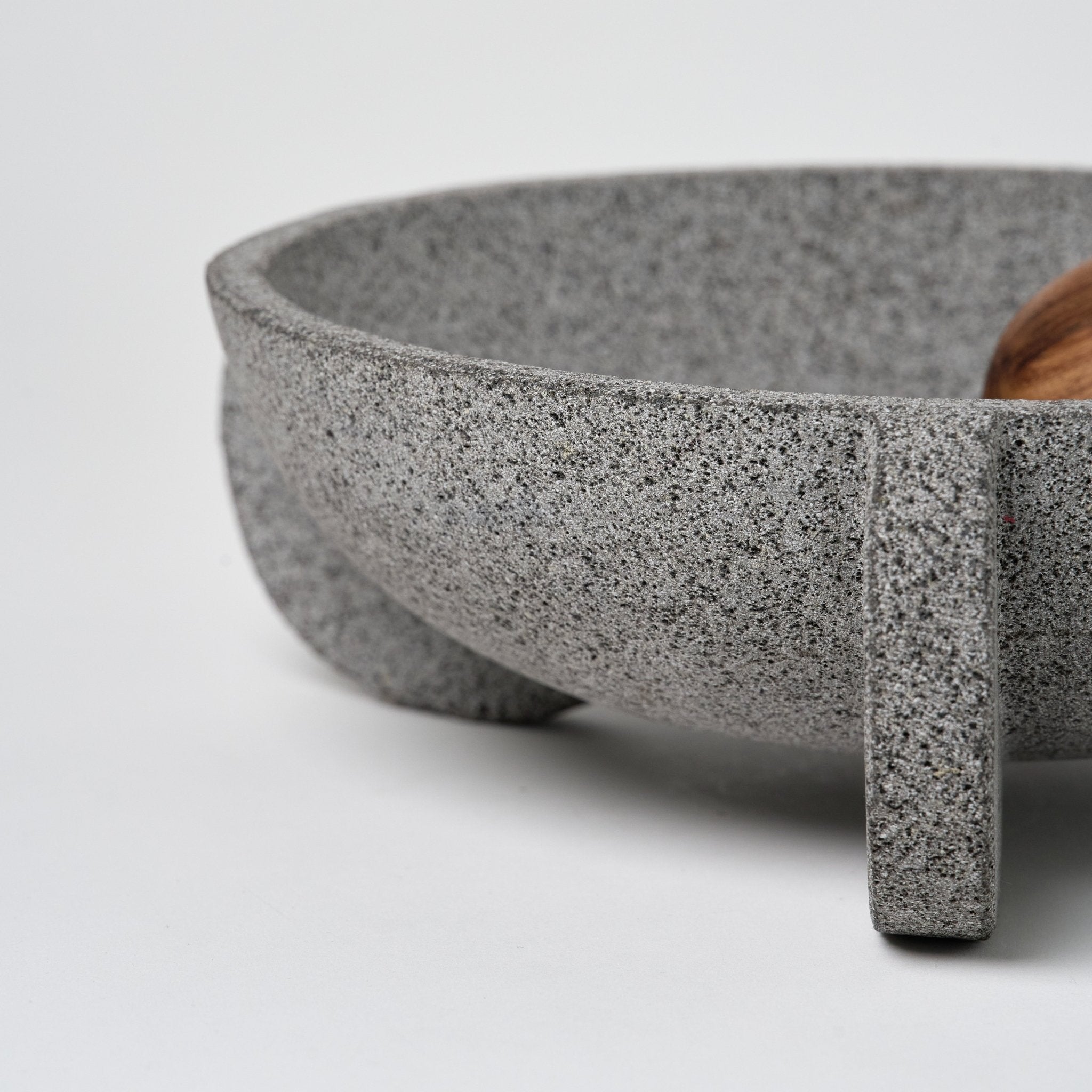 Tecali Mortar and Pestle_Ayres_201-71-0381-156-Volcanic Stone-O/S | Obakki