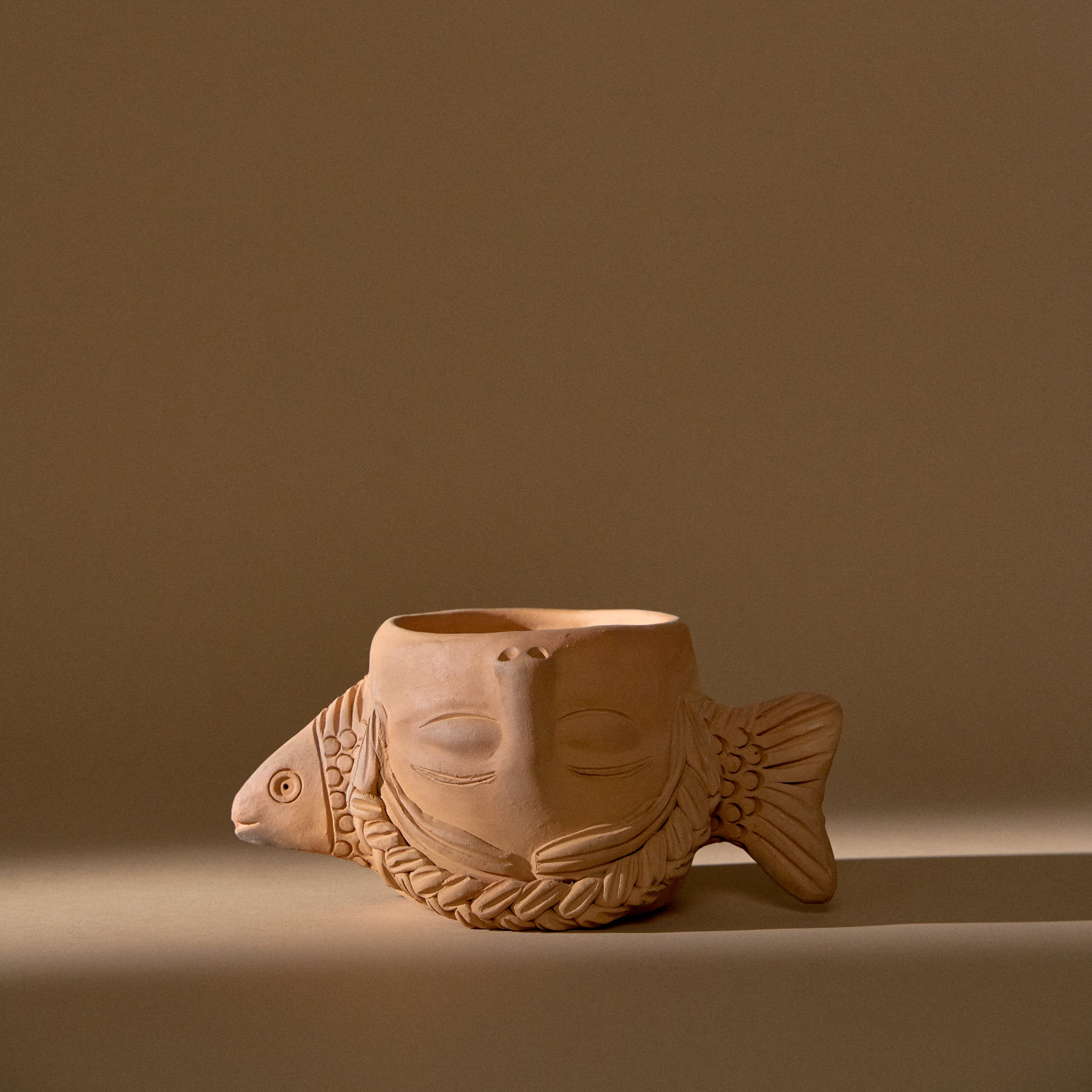 Terracotta Fish Planter | Wide Pots & Planters 
