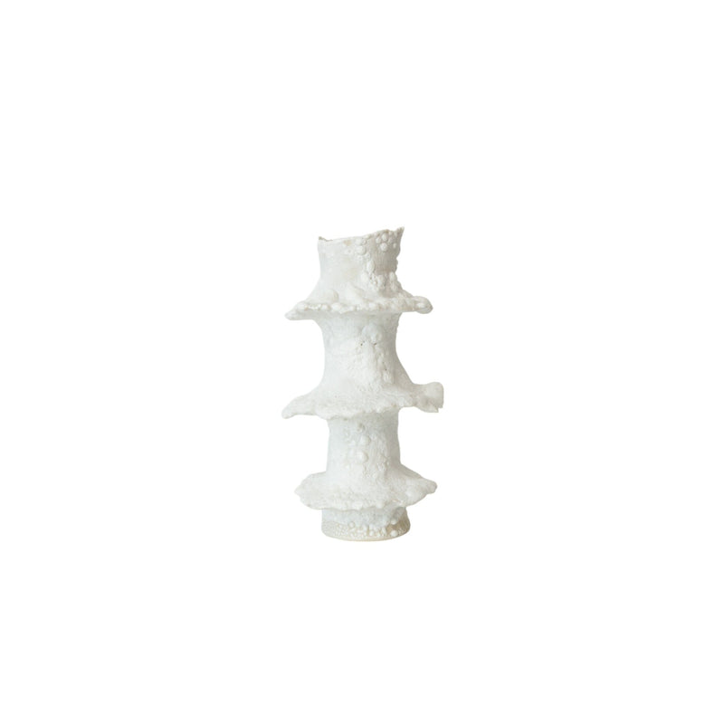 Torn Tier Candle Stand | White Lichen Candles & Incense 