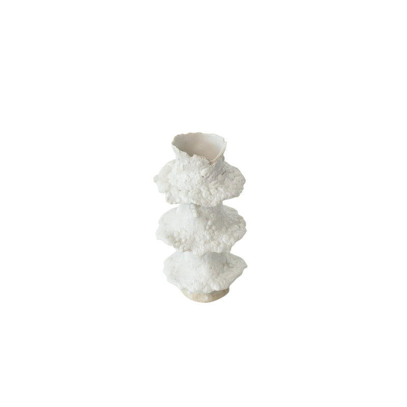 Torn Tier Candle Stand | White Lichen Candles & Incense 