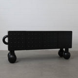 TRONO Oak Sideboard Furniture Black 