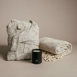 Turkish Gift Box - The Rest & Relaxation Set Robes Speckled Grey S 