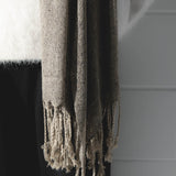 Turkish Silk Scarf | Black Home Textiles 