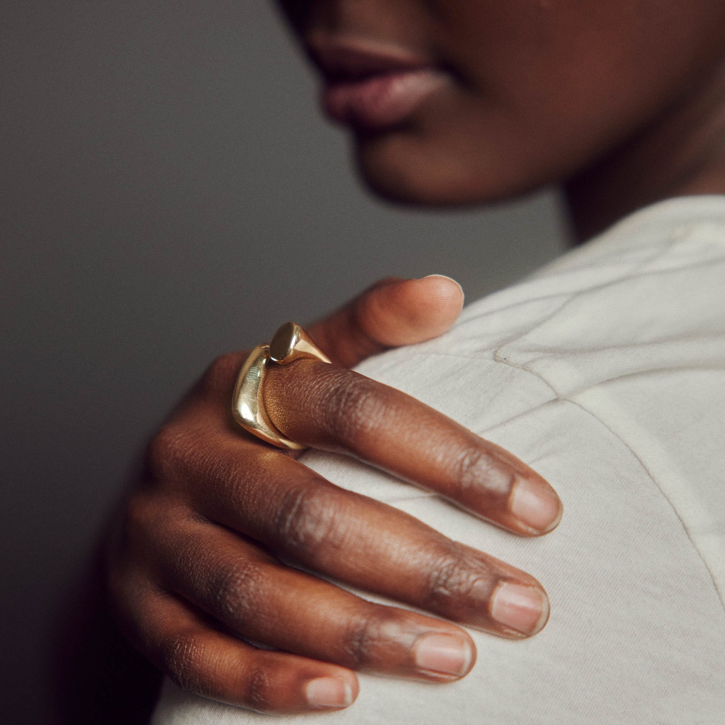 Twisted Nail Ring Ring 