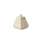 Vega Box | Travertine Decorative Jars 