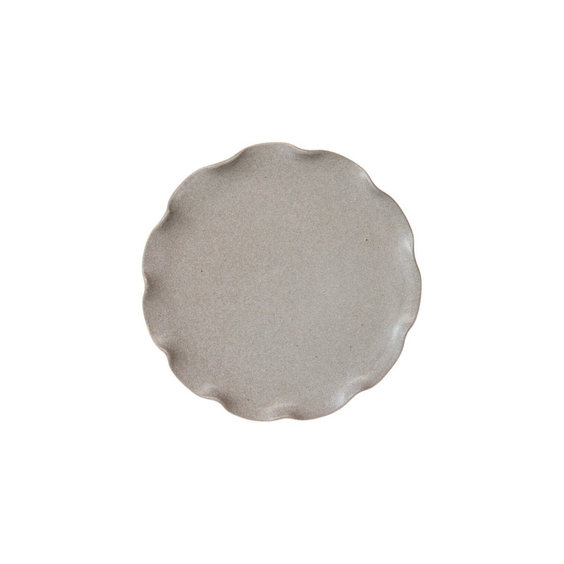 Wave Dinner Plate Serveware Ecru 