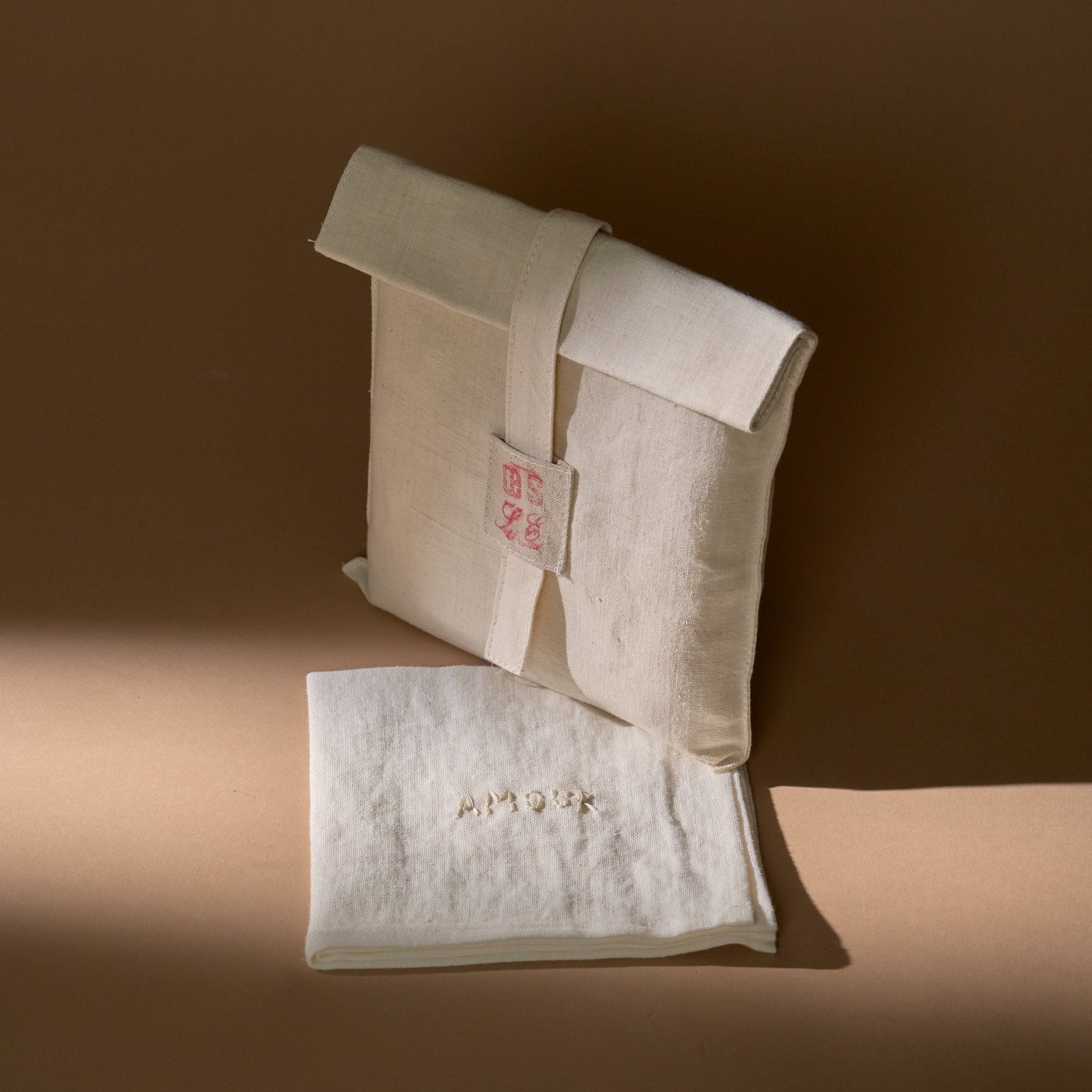 Words for the Table Napkins | Set of 6 Table Linens 