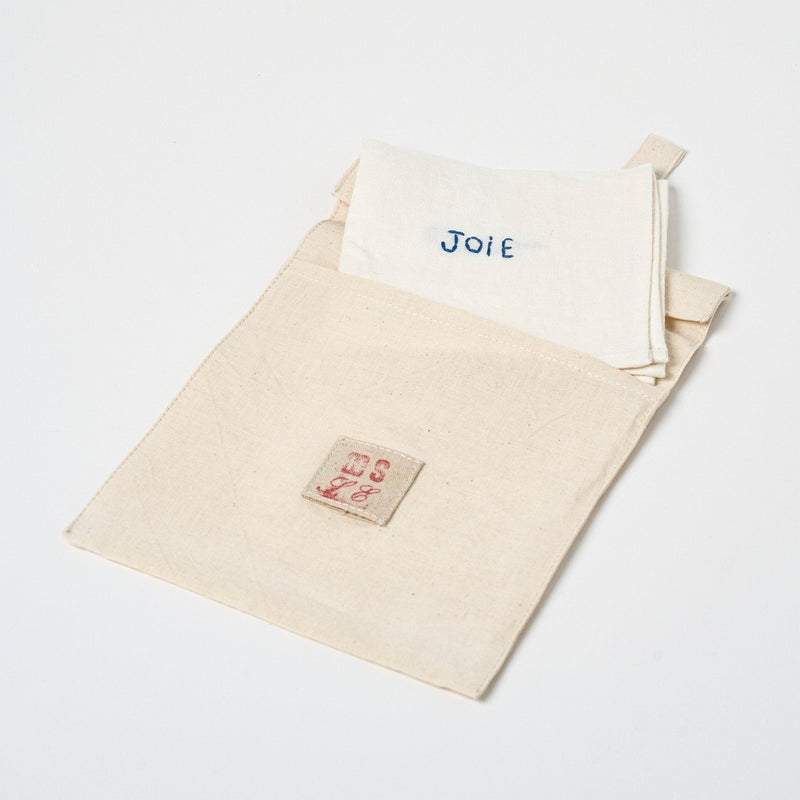 Words for the Table Napkins | Set of 6 Table Linens Joie 