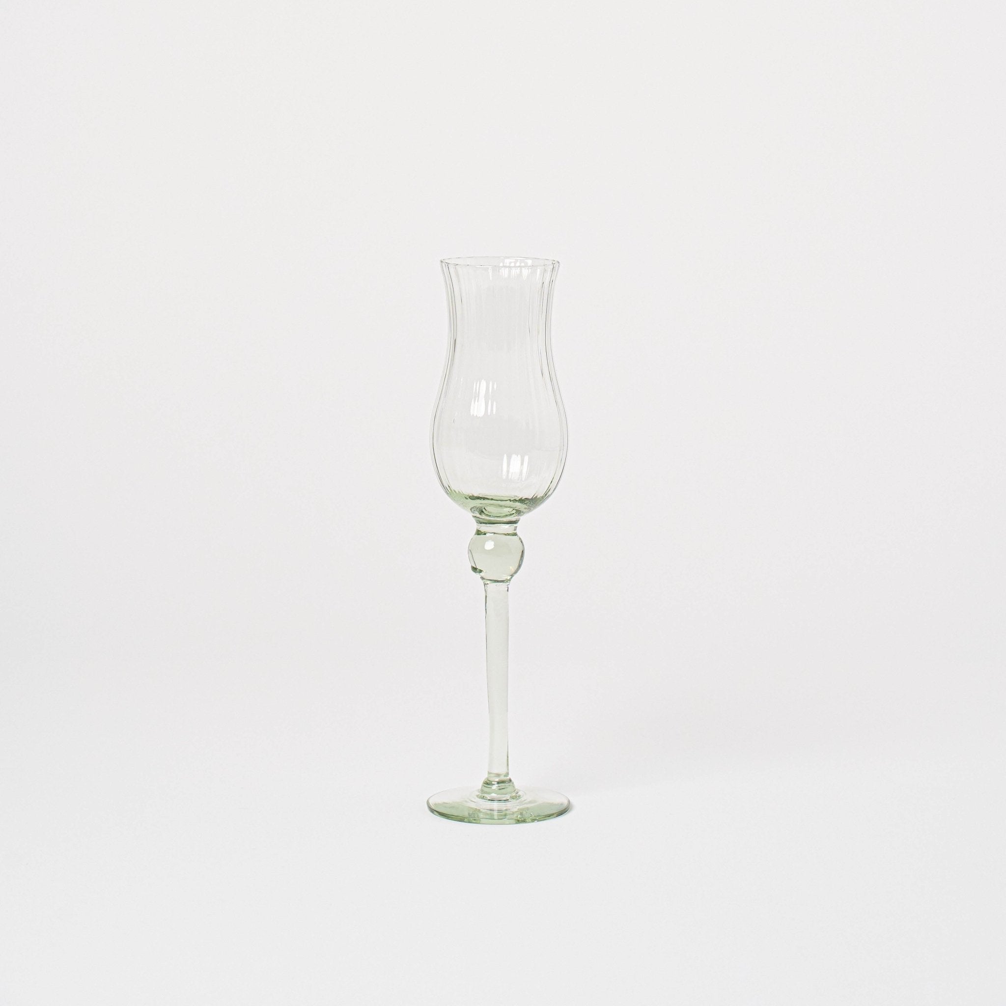 Optic Royal Champagne Glass - Glassware by Ngwenya Glass | Obakki