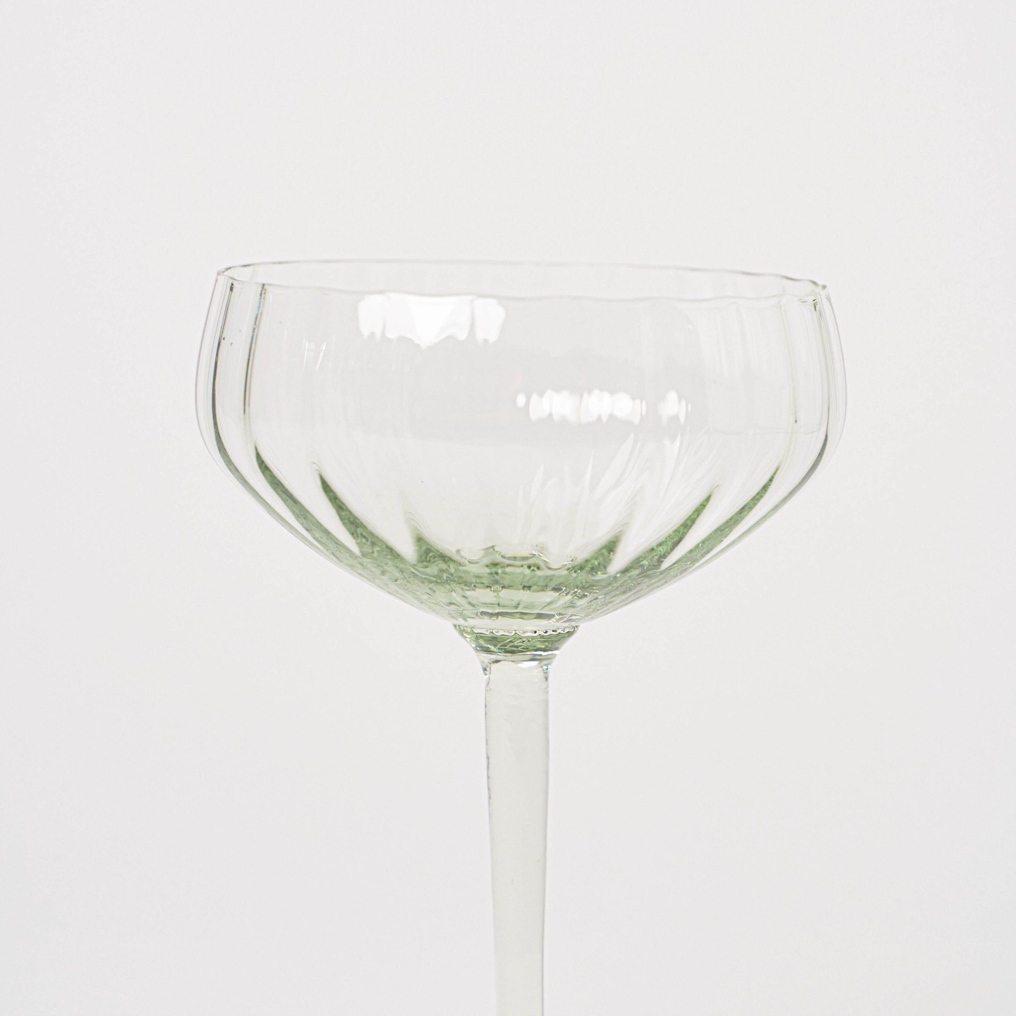 Optic Vulindlela Coupe Glass - Glassware by Ngwenya Glass | Obakki