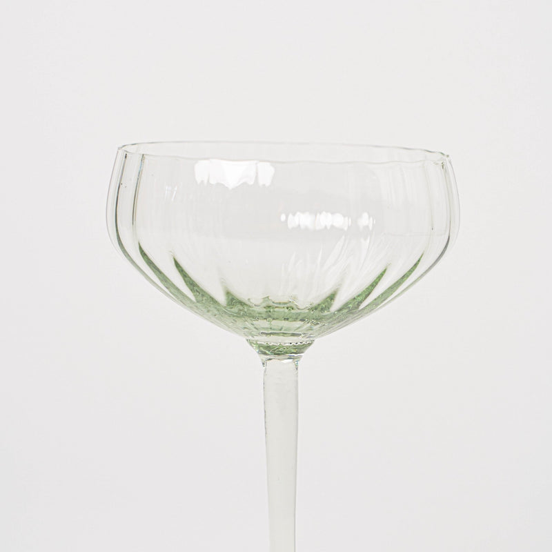 Optic Vulindlela Coupe Glass - Glassware by Ngwenya Glass | Obakki