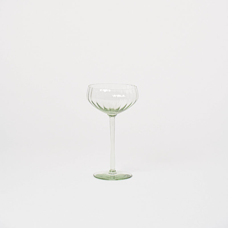 Optic Vulindlela Coupe Glass - Glassware by Ngwenya Glass | Obakki