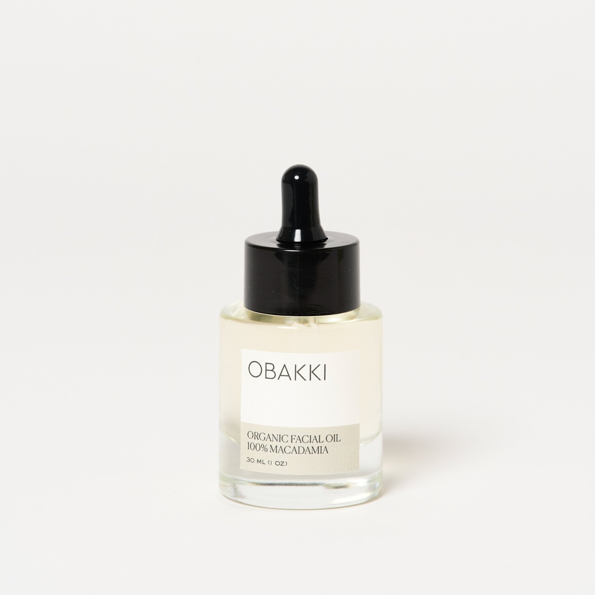 Organic Facial Oil 100% Macadamia_Obakki_201-44-1085-005Mac30 ML | Obakki