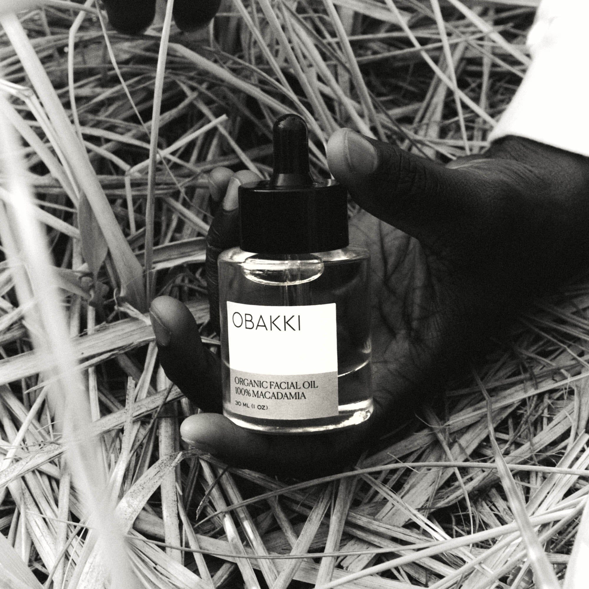 Organic Facial Oil 100% Macadamia Face Oil Obakki Obakki