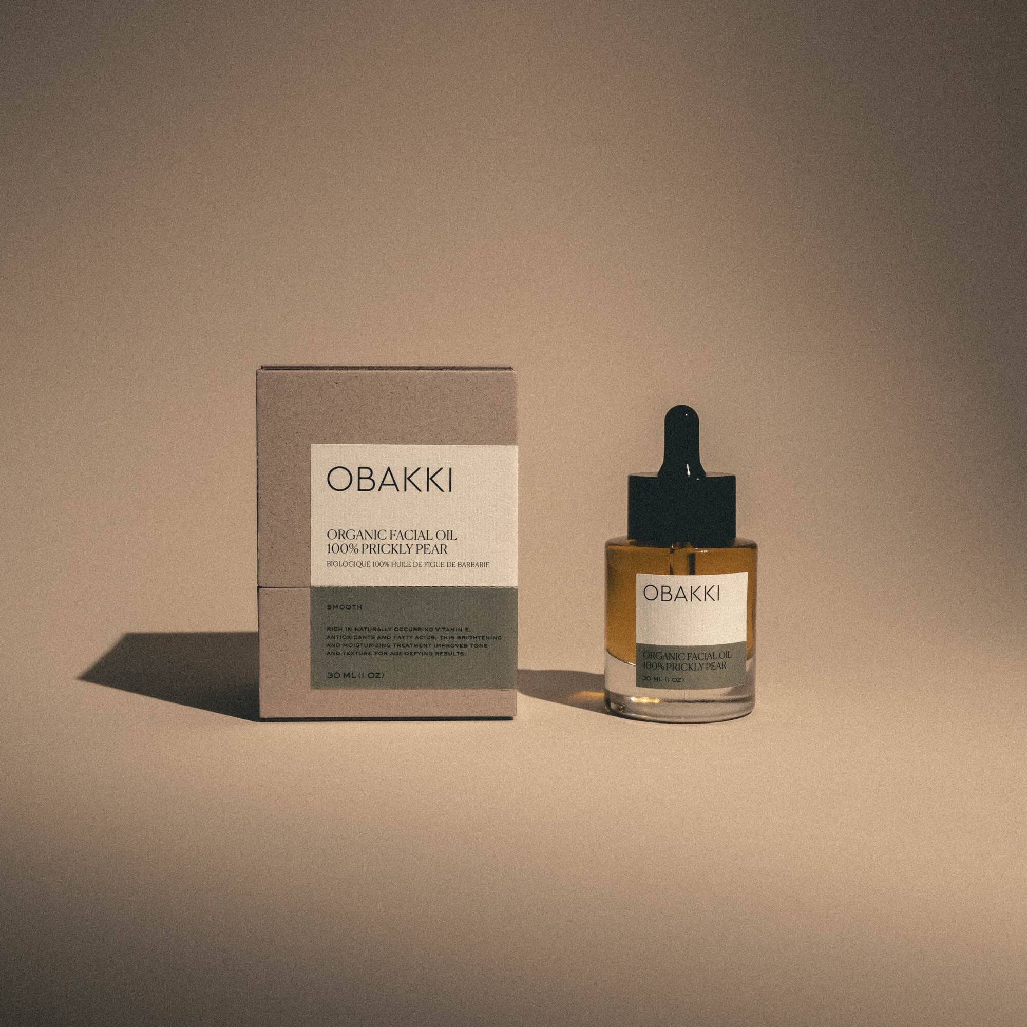 Organic Facial Oil 100% Prickly Pear_Obakki_201-44-1083-005PPear30 ML | Obakki