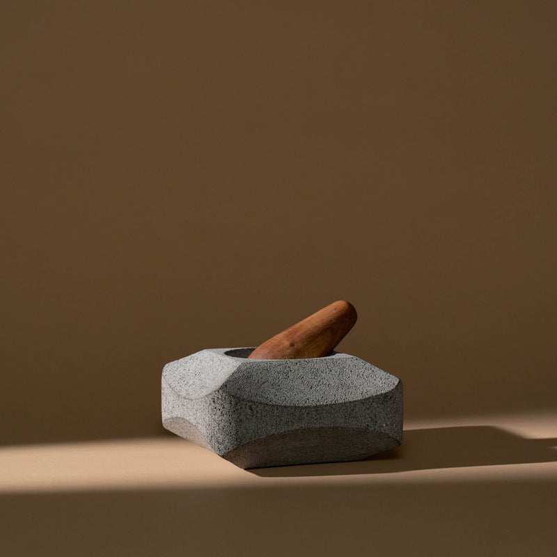 Orion Mortar and Pestle | Volcanic Stone Mortar + Pestles Ayres Obakki