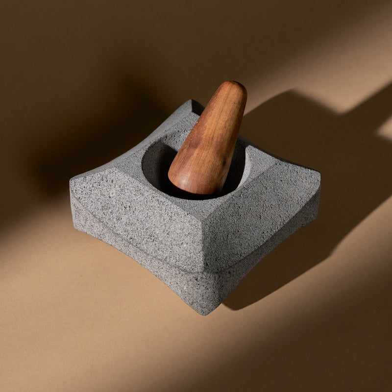 Orion Mortar and Pestle | Volcanic Stone Mortar + Pestles Ayres Obakki