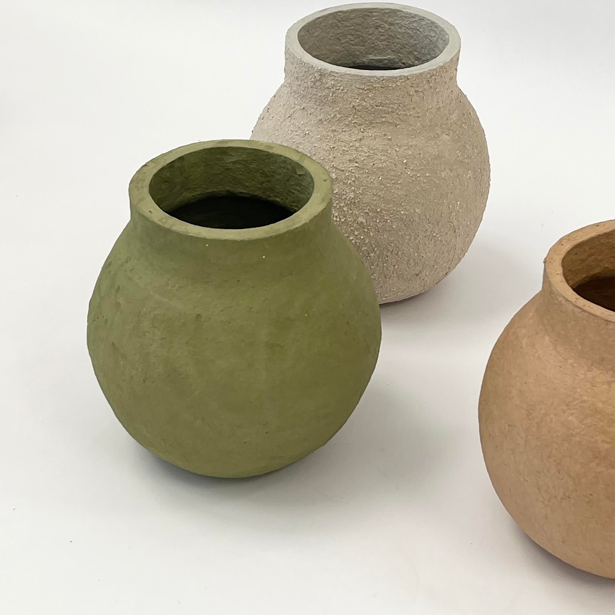 Paper Mache Vase | Natura_Design Network Africa_201-50-1982-193SageOS | Obakki
