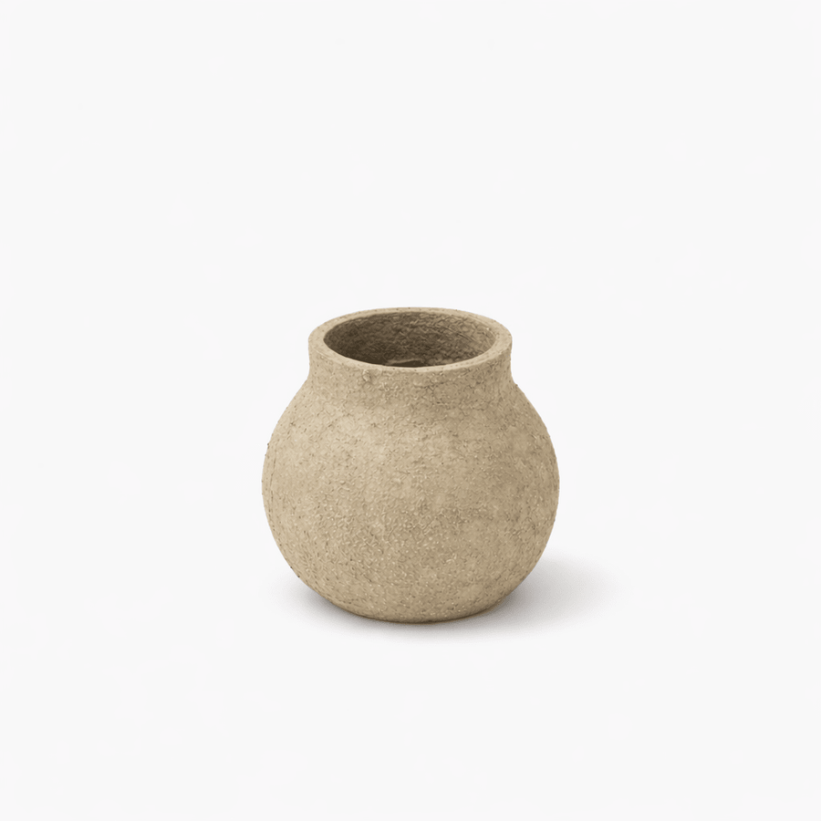 Paper Mache Vase | Natura_Design Network Africa_201-50-1982-193StoneOS | Obakki