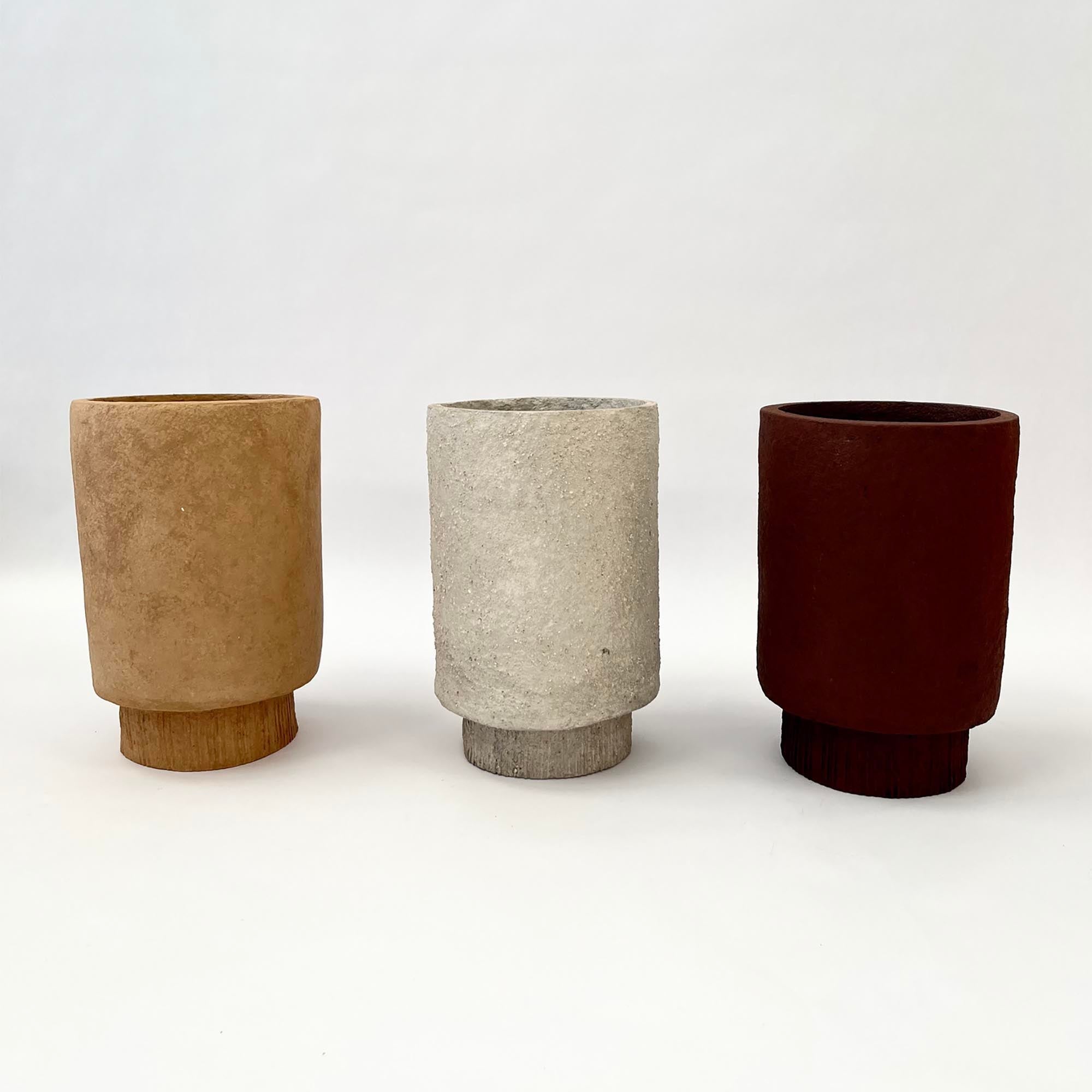 Paper Mache Vase | Umhlanga_Design Network Africa_201-50-1984-193WalnutOS | Obakki