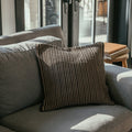 Pebble Weave Cushion Cover | 20"_Candor - Fernanda Mereles_201-60-1746-075Blk/CamelOS | Obakki