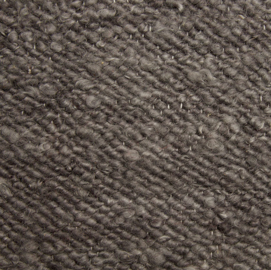 Raw Landscape Mohair Rug | Charcoal_Frances VH_201-63-1237.6-117Charcoal2' x 3' | Obakki