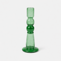 Recycled Glass Candle Holder | Stack_Herat Glass_201-71-2104-809JDGRNOS | Obakki
