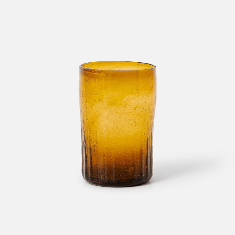 Recycled Glass Ripple Tumblers
