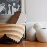 Round Woven Basket | Star_Kasese_201-70-0820-157NATS | Obakki