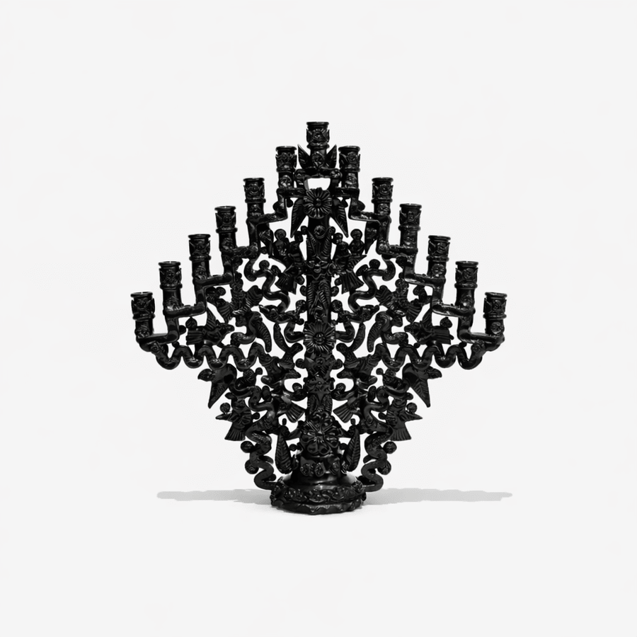 Santa Fe Candelabra_Huáncito, Chilchota, Michoachan_201-50-1896-766BlackOS | Obakki