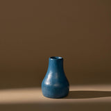 Small Kouba Tadelakt Vase | Azure - Vases + Planters by The Tadelakt Atelier | Obakki