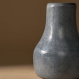 Small Kouba Tadelakt Vase | Blue Grey - Vases + Planters by The Tadelakt Atelier | Obakki