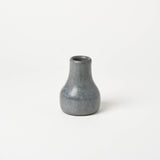Small Kouba Tadelakt Vase | Blue Grey - Vases + Planters by The Tadelakt Atelier | Obakki