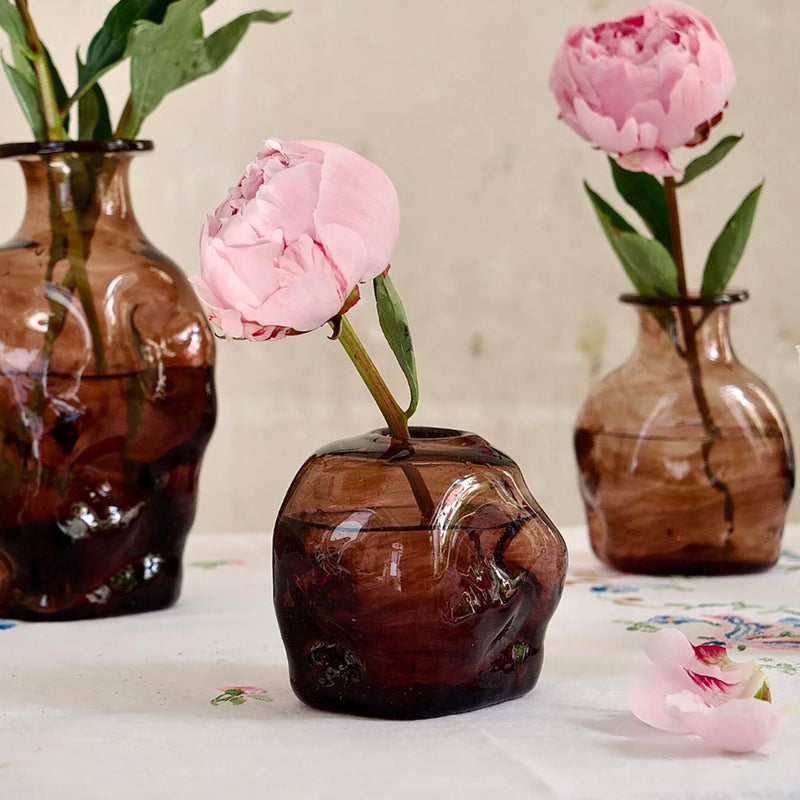 Small Mock Rock Vase | Strawberry Vases + Planters La Soufflierie Obakki
